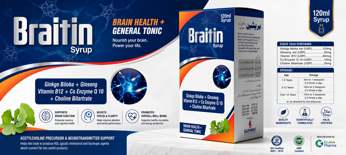 Braitin Syrup 120ml