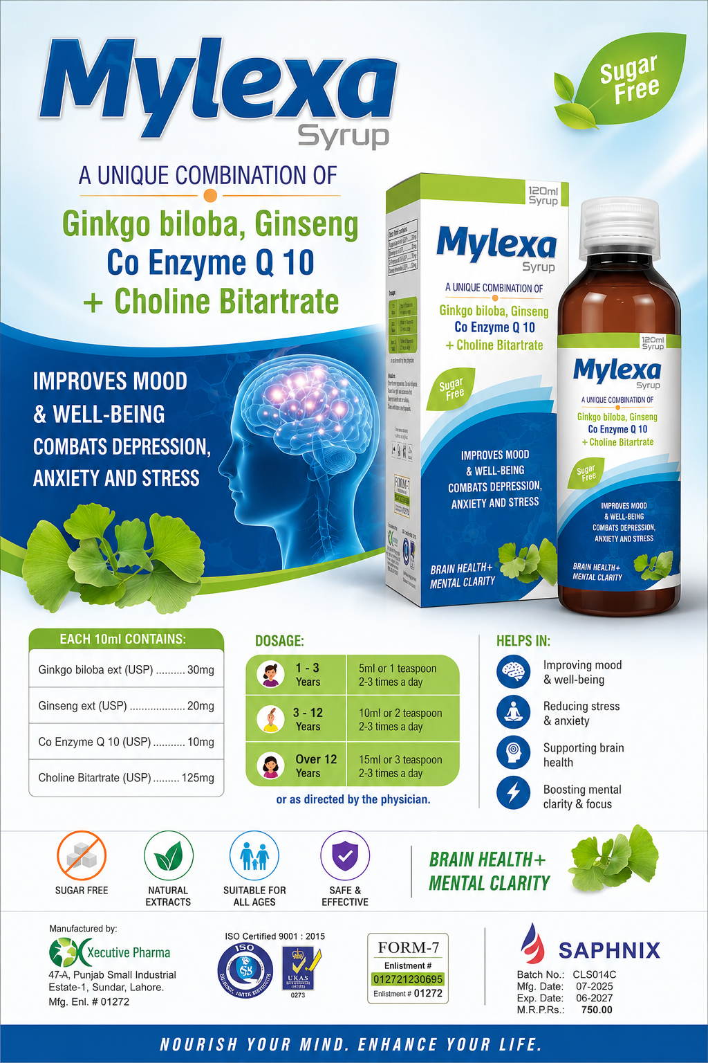 Mylexa Syrup 120ml